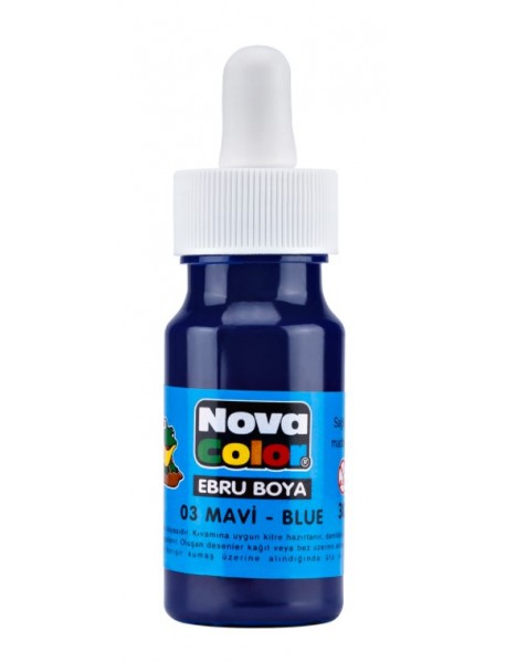 Nova Color Marbling Paint 30ml Blue