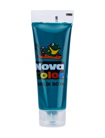 Nova Color Acrylic Paint Plastic Tube 75ml Green