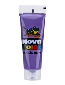 Nova Color Acrylic Paint Plastic Tube 75ml Purple