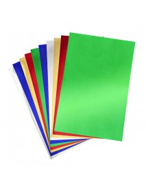 Nova Color Metallic Cardboard 50x70cm 10pcs Green