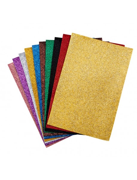 Nova Color Eva Glitter 20x30cm 10 Colors