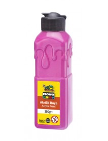 Nova Color Acrylic Paint Soft Patterned Bottle 250g Pink