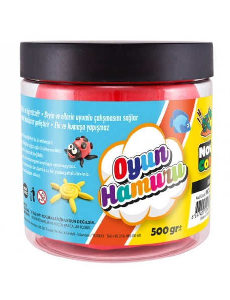 Nova Color Play Dough 500gr Red