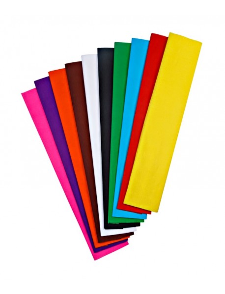 Nova Color Crepe Paper 10 Colors Mix Set