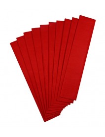 Nova Color Crepe Paper 50x200cm Red 10pcs