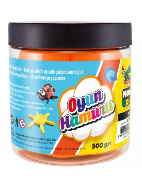 Nova Color Play Dough 500gr Orange