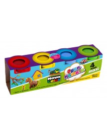 Nova Color Play Dough Maxi 4x130gr