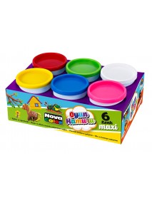 Nova Color Play Dough Maxi 6x130gr