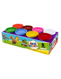 Nova Color Play Dough Maxi 8x130gr