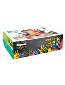 Nova Color Finger Paint 25ml 12 Colors