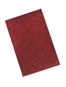 Nova Color Eva 50x70cm Glitter Set by 5 Red