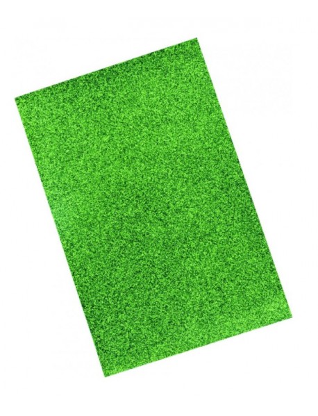 Nova Color Eva 50x70cm Glitter Set by 5 Light Green