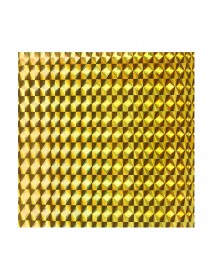 Nova Color Holographic Cardboard 50x70cm 10pcs Golden Patterns