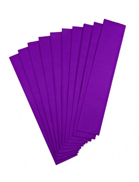 Nova Color Crepe Paper 50x200cm Purple 10pcs