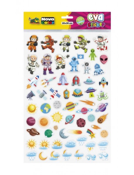 Nova Color Eva Sticker Space