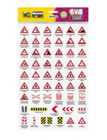 Nova Color Eva Sticker Traffic