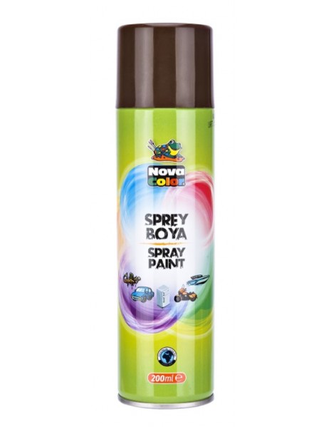 Nova Color Spray Paint 200ml Brown