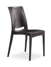 RATTAN CHAIR BROWN