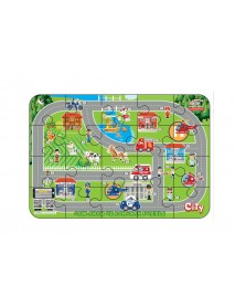 EVA JAGU TALKING TOY PUZZLE CITY
 33X48 CM 