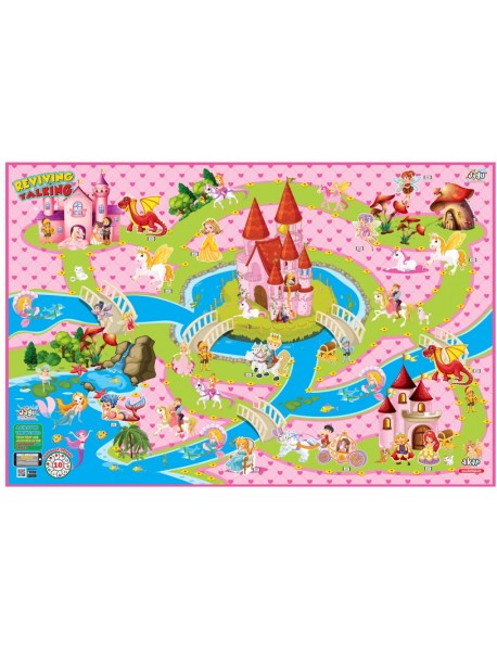 JAGU PLAY CARPET PRINCESS 100X75 CM