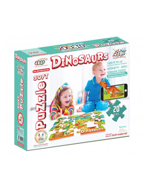 EVA JAGU TALKING TOY PUZZLE DINOSAURS 33X48 CM