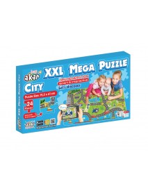 JAGU MEGA PUZZLE CITY
 91,5 x 61,5 CM
   24 PCS.