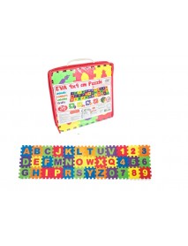 7 MM EVA 9*9 CM 36 PCS 
ALPHABET & NUMBERS