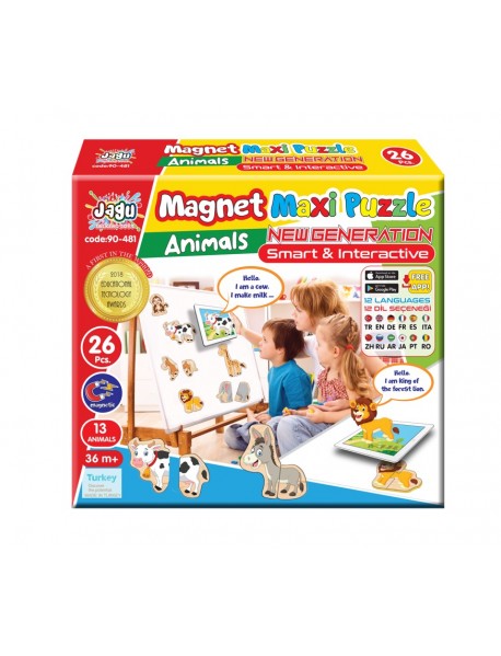 JAGU 2 PCS PUZZLE MAGNET ANIMALS
26 PCS