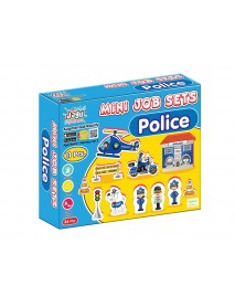 EVA JAGU TALKING TOY  MINI JOB SET POLICE 10 MM 