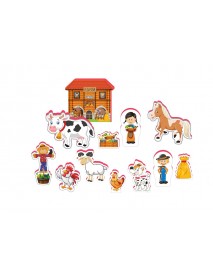 EVA JAGU TALKING TOY MINI JOB SET FARM