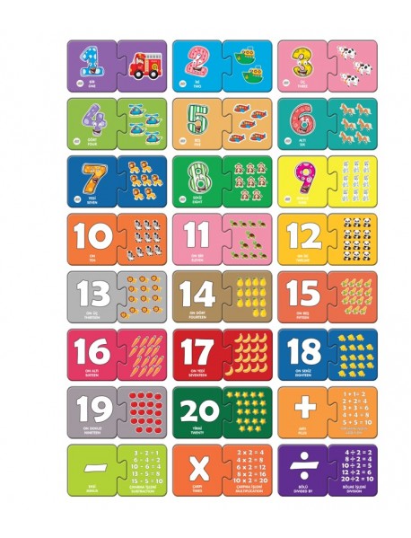 EVA JAGU TALKING TOY MAXI PUZZLE NUMBERS