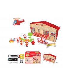 JAGU TALKING TOY JOB SET FIRE & HOUSE