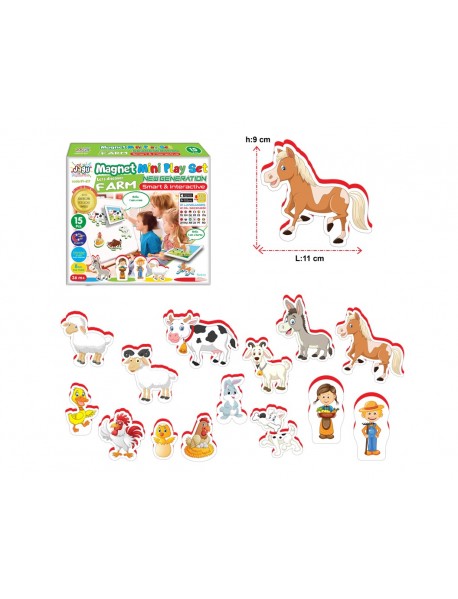 EVA JAGU MAGNET PLAYSET FARM 7 mm