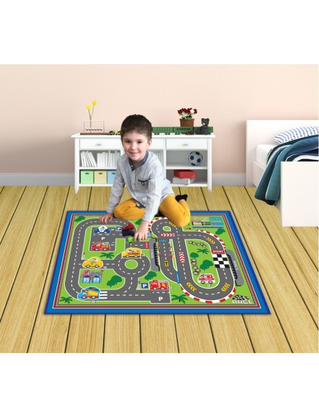 PLAY CARPET RACE 100X75 CM