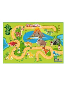 PLAY CARPET DINOSAURS 100X75 CM