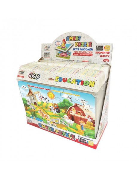 SMART PUZZLE FARM 25x35 cm