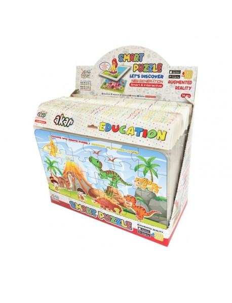 SMART PUZZLE DINO 25x35 cm