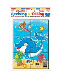 JAGU FIRST PUZZLE DOLPHIN 
6 PCS