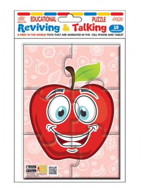 JAGU FIRST PUZZLE  APPLE 
6 PCS