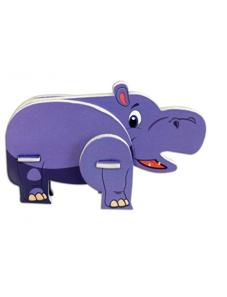 HIPPO 3D PUZZLE