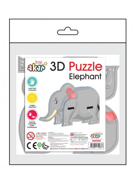 ELEPHANT 3D PUZZLE