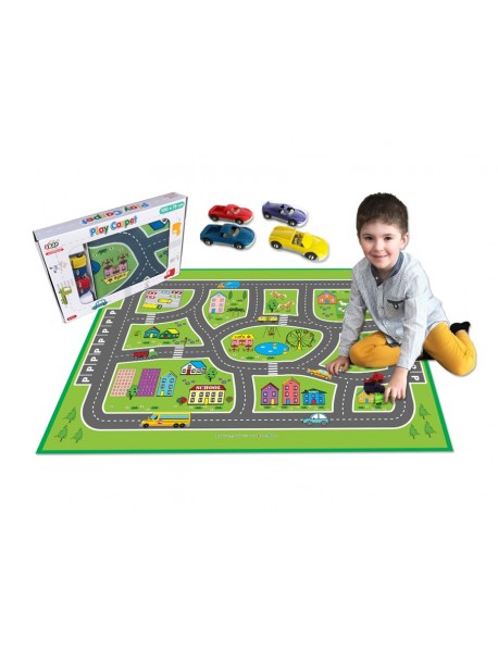   PLAY CARPET CITY WITH CARS (4)               100*75 CM