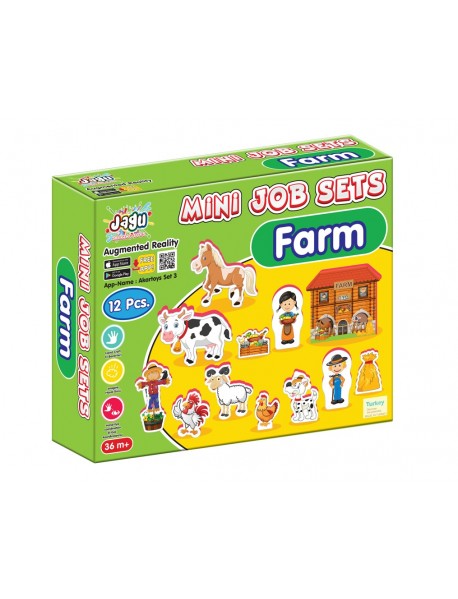 EVA JAGU TALKING TOY MINI JOB SET FARM