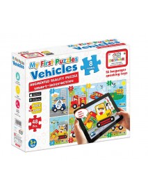 JAGU TALKING TOY MY FIRST PUZZLE VEHICLES 
(8 PUZZLES)