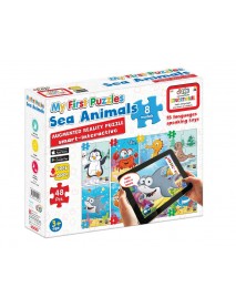 JAGU TALKING TOY MY FIRST PUZZLE SEA ANIMALS 
(8 PUZZLES)