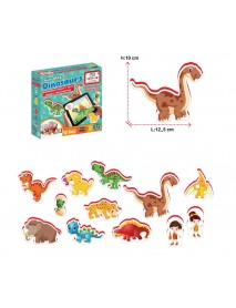 EVA JAGU TALKING TOY MINI PLAYSET DINOSAURS