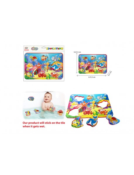  FISH PUZZLE BATHTUB TOYS