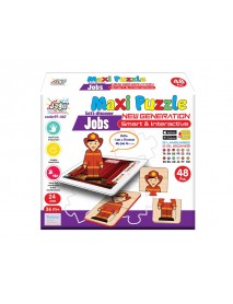 EVA JAGU TALKING TOY MAXI PUZZLE JOBS
 48 PCS