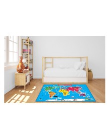 JAGU PLAY CARPET 
WORLD 
150 X100 CM