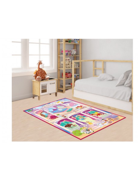 JAGU PLAY CARPET
 PRINCESS HOUSE 
150X100 CM